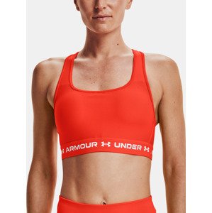 Under Armour Crossback Mid Športová podprsenka Oranžová