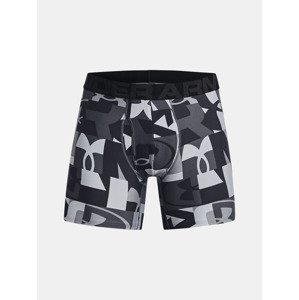 Under Armour UA Tech 6in Novelty Boxerky 2 ks Šedá