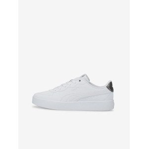 Puma Skye Clean Raw Metallic Tenisky Biela