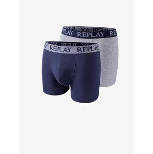 Replay Boxerky 2 ks Modrá