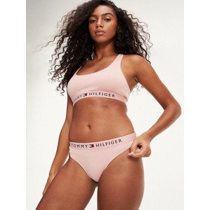 Tommy Hilfiger Thong Basic Nohavičky Ružová