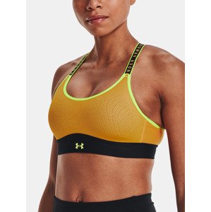 Under Armour UA Infinity Mid Bra Blocked Športová podprsenka Žltá