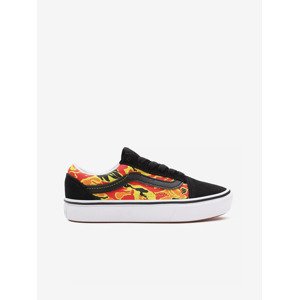 Vans Flame Camo ComfyCush Old Skool Tenisky dětské Čierna