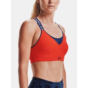 Under Armour Infinity High Podprsenka Oranžová