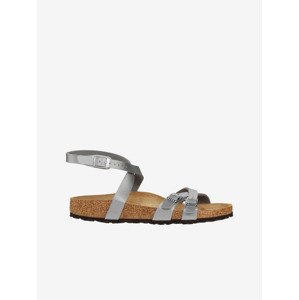 Birkenstock Blanca Sandále Strieborná