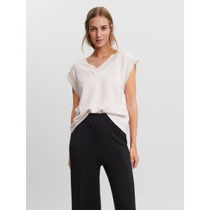 Vero Moda Silky Blúzka Biela