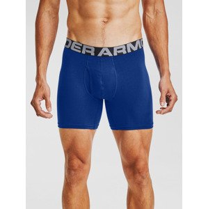 Under Armour UA Charged Cotton 6in Boxerky 3 ks Čierna