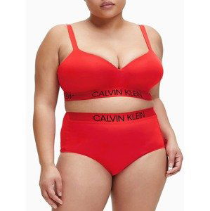 Calvin Klein Underwear	 Demi Bralette Plus Size High Vrchný diel plaviek Červená