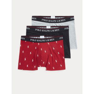 Polo Ralph Lauren Boxerky 3 ks Červená