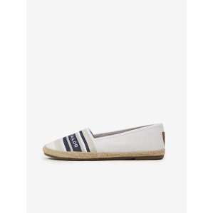 Tom Tailor Espadrilky Biela