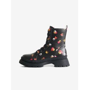 Desigual Boot Flowers Členková obuv Čierna