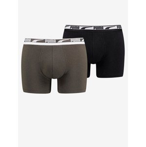 Puma Boxerky 2 ks Čierna