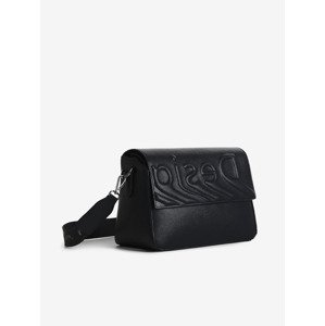 Desigual Psico Logo Phuket Straight Cross body bag Čierna