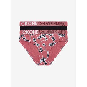 Calvin Klein Underwear	 Nohavičky 2 ks detské Ružová