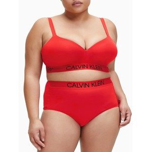 Calvin Klein Underwear	 Demi Bralette Plus Size High Risk Vrchný diel plaviek Červená