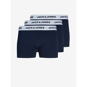 Jack & Jones Basic Boxerky 3 ks Modrá