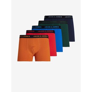 Jack & Jones Brando Boxerky 5 ks Oranžová