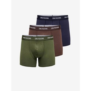 ONLY & SONS Fitz Boxerky Zelená