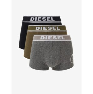 Diesel Boxerky 3 ks Šedá