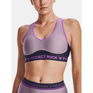 Under Armour UA Project Rock Crsbck Dsrpt Športová podprsenka Fialová