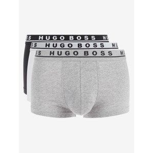 Hugo Boss Boxerky 3 ks Čierna Biela Šedá