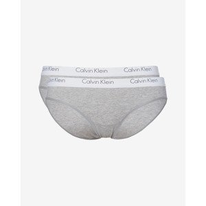 Calvin Klein Nohavičky 2 ks Šedá