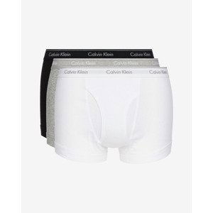 Calvin Klein Boxerky 3 ks Čierna Biela Šedá