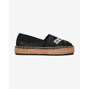 Love Moschino Espadrilky Čierna