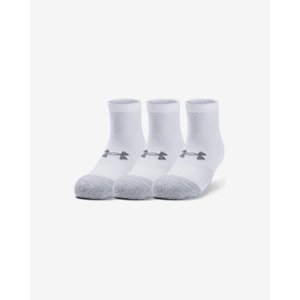 Under Armour HeatGear® Ponožky 3 páry Biela