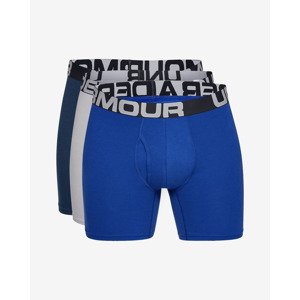 Under Armour Charged Cotton® 6" Boxerky 3 ks Modrá Šedá