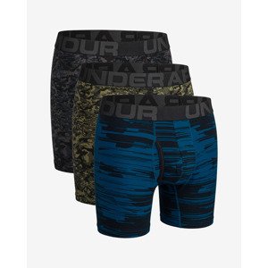 Under Armour Charged Cotton® Boxerky 3 ks Čierna Modrá Zelená