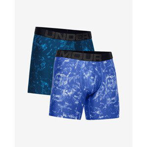 Under Armour Tech™ 6" Boxerky 2 ks Modrá