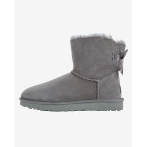 UGG Mini Bailey Bow II Snehule Šedá