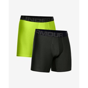 Under Armour Tech™ 6" Boxerky 2 ks Čierna Žltá