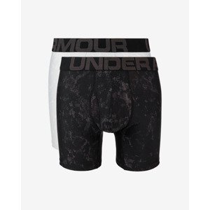 Under Armour Tech™ 6" Boxerky 2 ks Čierna Šedá