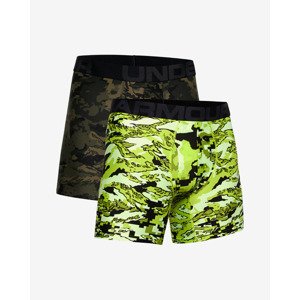 Under Armour Tech™ 6" Boxerky 2 ks Zelená