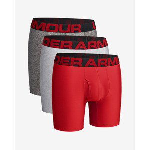 Under Armour Tech™ Boxerky 3 ks Červená Šedá