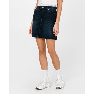 Tommy Jeans Raw Hem Sukňa Modrá