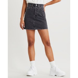 Levi's® High-waisted Deconstructed Sukňa Čierna