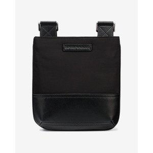 Emporio Armani Flat Messenger Cross body bag Čierna