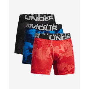 Under Armour Charged Cotton® Boxerky 3 ks Čierna Modrá Červená