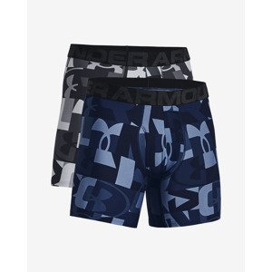 Under Armour Tech™ 6" Boxerky 2 ks Modrá Šedá