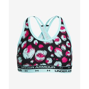 Under Armour Crossback Printed Podprsenka detská Modrá Ružová