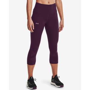 Under Armour RUSH™ Tonal Capri Legínsy Fialová