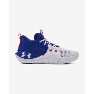 Under Armour Embiid One Basketball Tenisky Modrá Biela