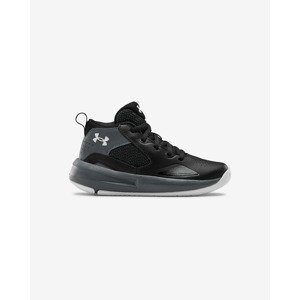 Under Armour Pre-School UA Lockdown 5 Basketball Tenisky dětské Čierna