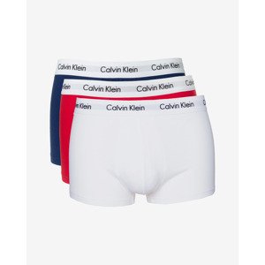 Calvin Klein Boxerky 3 ks Modrá Červená Biela