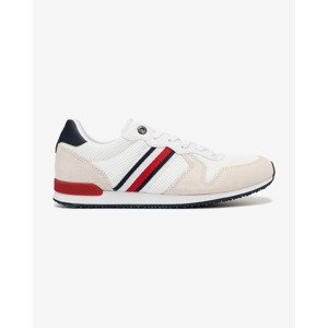 Tommy Hilfiger Iconic Material Mix Runner Tenisky Biela