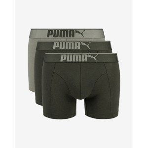 Puma Boxerky 3 ks Zelená