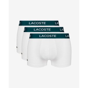 Lacoste Boxerky 3 ks Biela